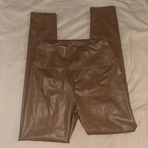7 For all mankind pleather leggings